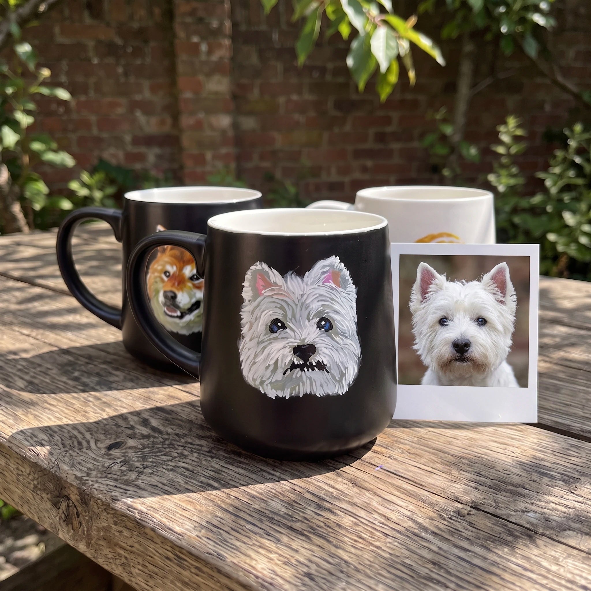 Custom Pet Portrait Ceramic Mug with Lid & Spoon Gift Box Set | 15oz Main image