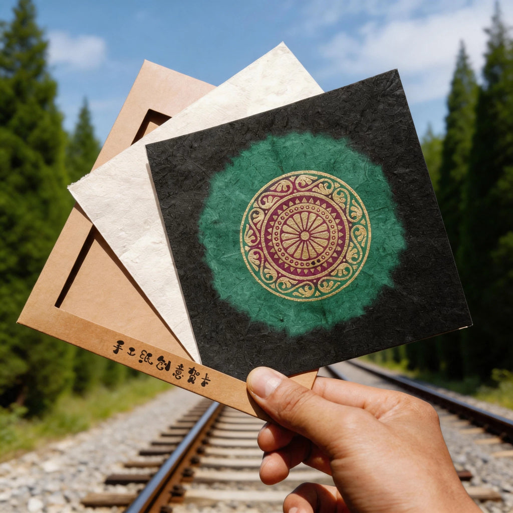 Custom Handwritten Greeting Card | Handmade Plant Fiber Paper