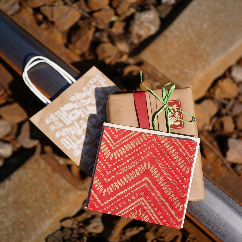 Custom Handwritten Greeting Card | Handmade Plant Fiber Paper