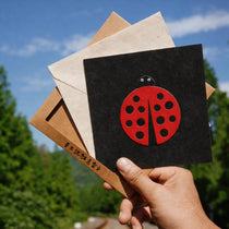 Custom Handwritten Greeting Card | Handmade Plant Fiber Paper