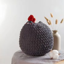 Handmade Crochet Chicken Plushie & Desk Companion