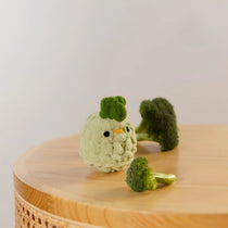 Handmade Crochet Chicken Plushie & Desk Companion