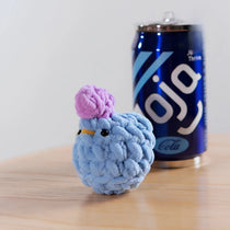 Handmade Crochet Chicken Plushie & Desk Companion