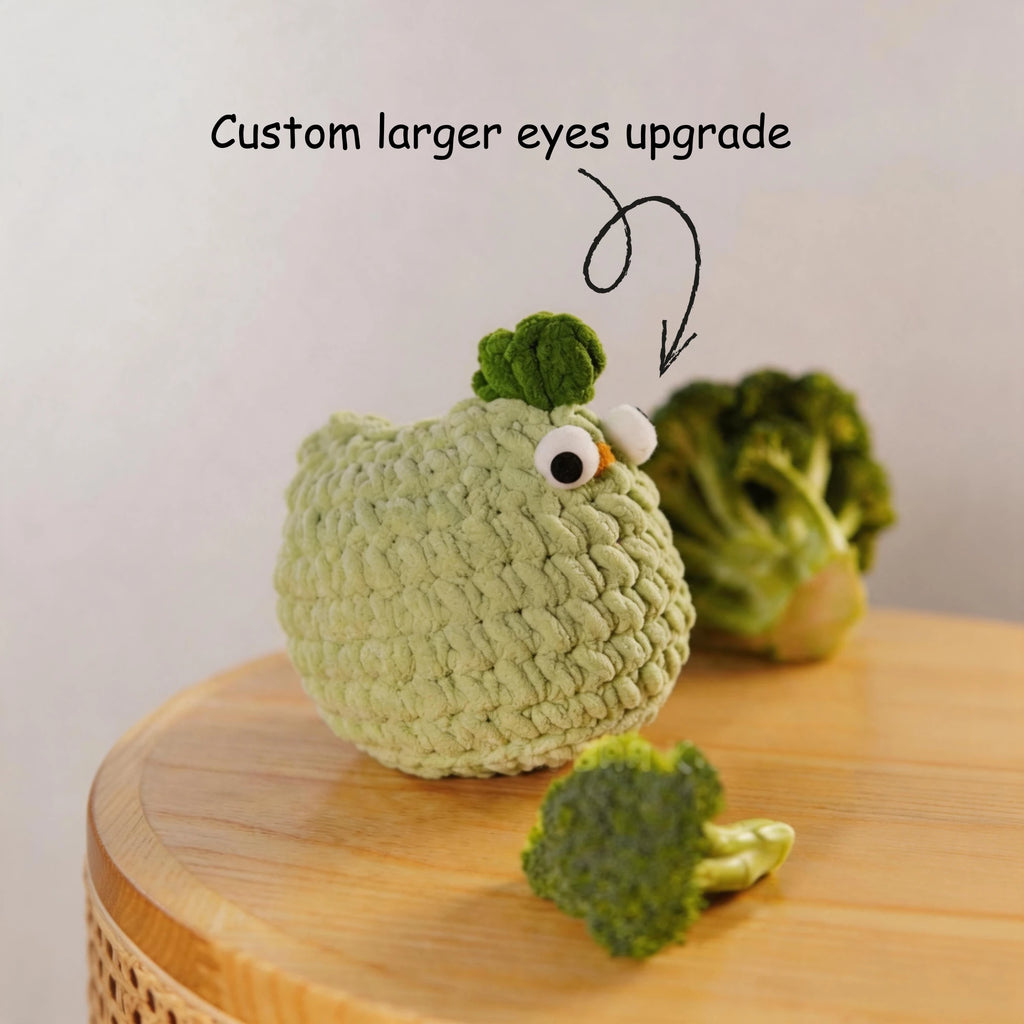 Handmade Crochet Chicken Plushie & Desk Companion