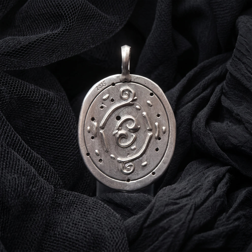 Handmade Dancing Skeleton Pet Pendant Necklace