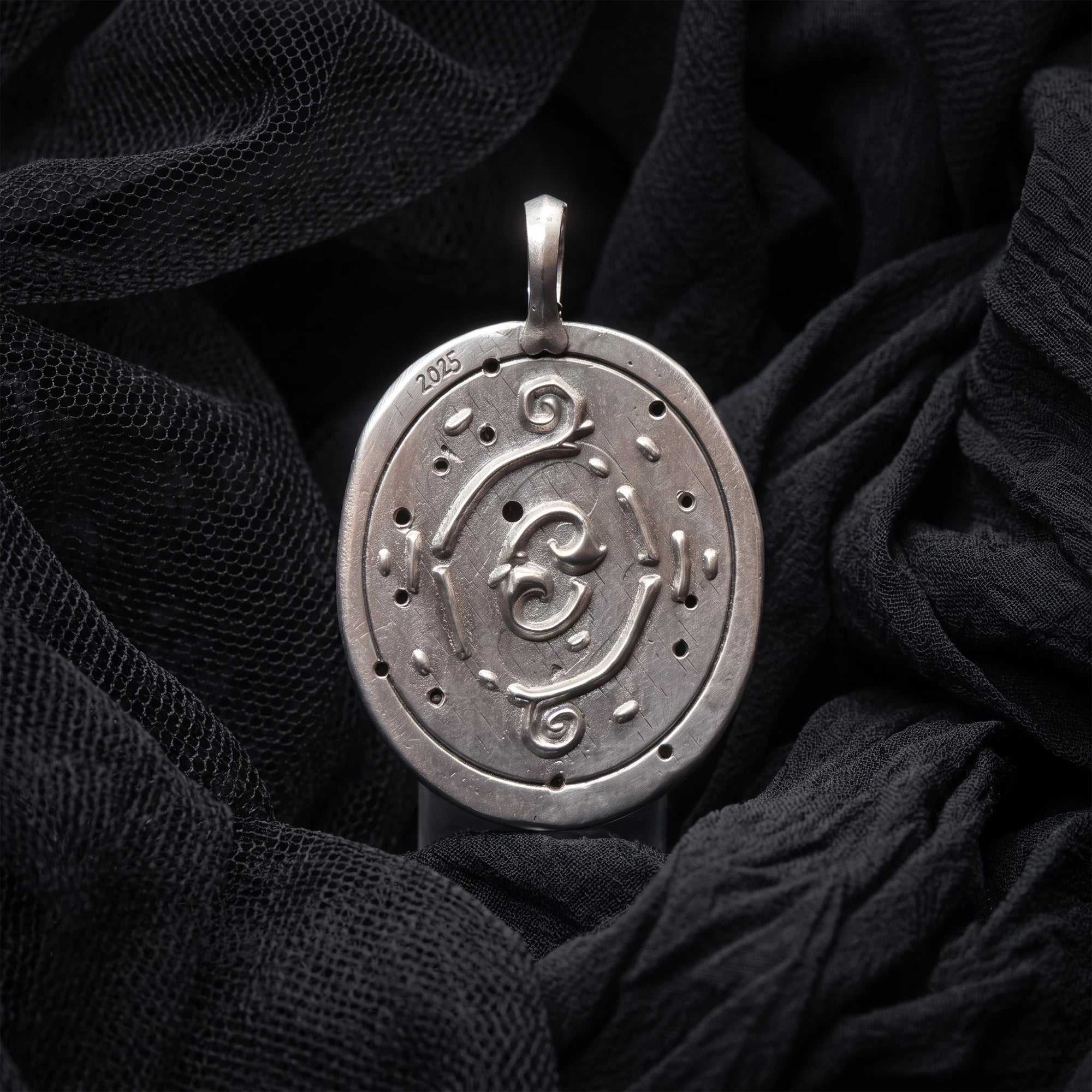 Handmade Dancing Skeleton Pet Pendant Necklace