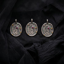 Handmade Dancing Skeleton Pet Pendant Necklace
