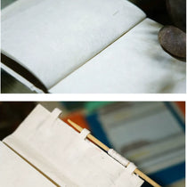 Handcrafted Lokta Paper Journal with Real Pressed Flowers