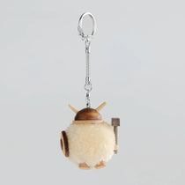 Handcrafted Wooden Viking Charm & Keychain