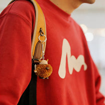 Handcrafted Wooden Viking Charm & Keychain