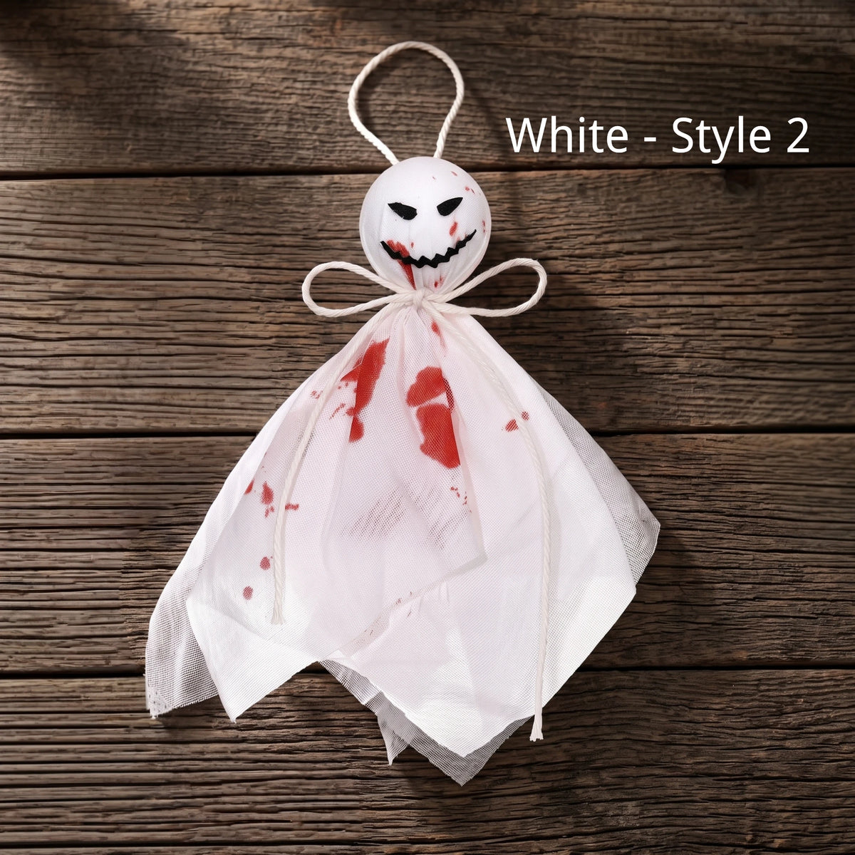 Hanging Cheesecloth Ghost Ornaments | 6.7" Floating Halloween Tree Decor