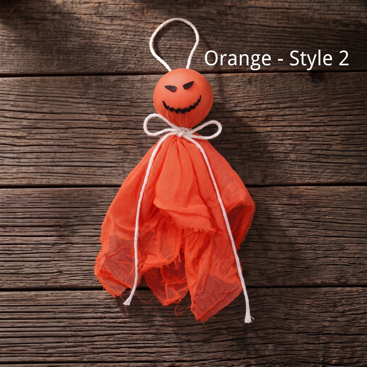 Hanging Cheesecloth Ghost Ornaments | 6.7" Floating Halloween Tree Decor