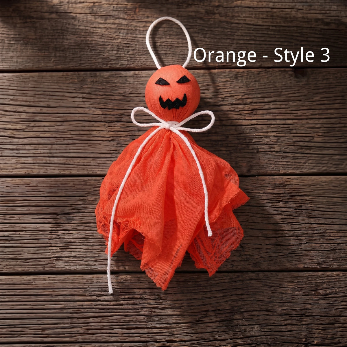 Hanging Cheesecloth Ghost Ornaments | 6.7" Floating Halloween Tree Decor