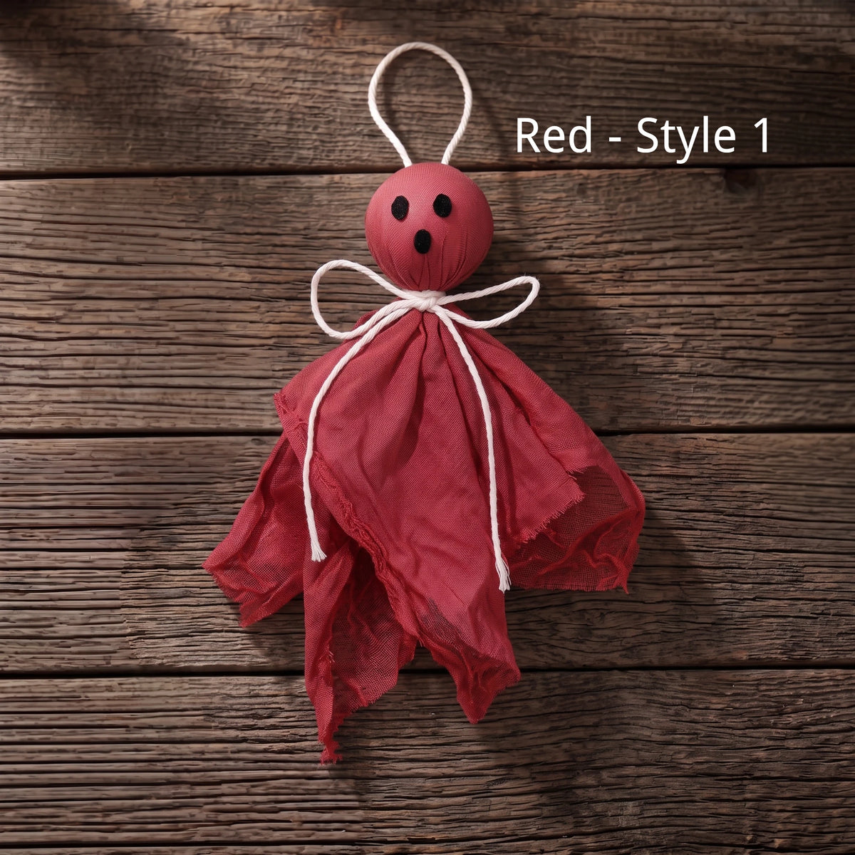 Hanging Cheesecloth Ghost Ornaments | 6.7" Floating Halloween Tree Decor