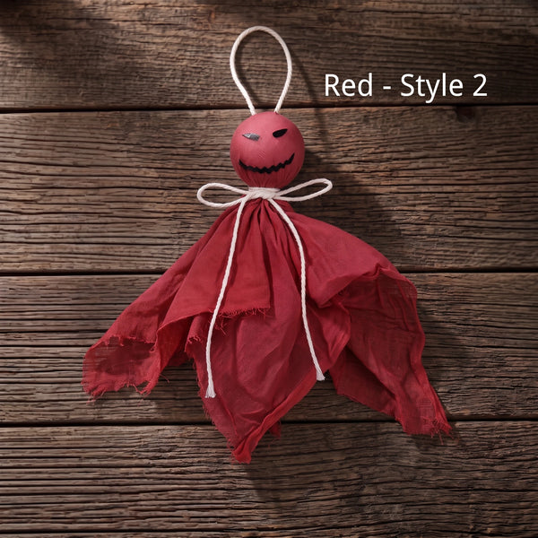 Hanging Cheesecloth Ghost Ornaments | 6.7" Floating Halloween Tree Decor