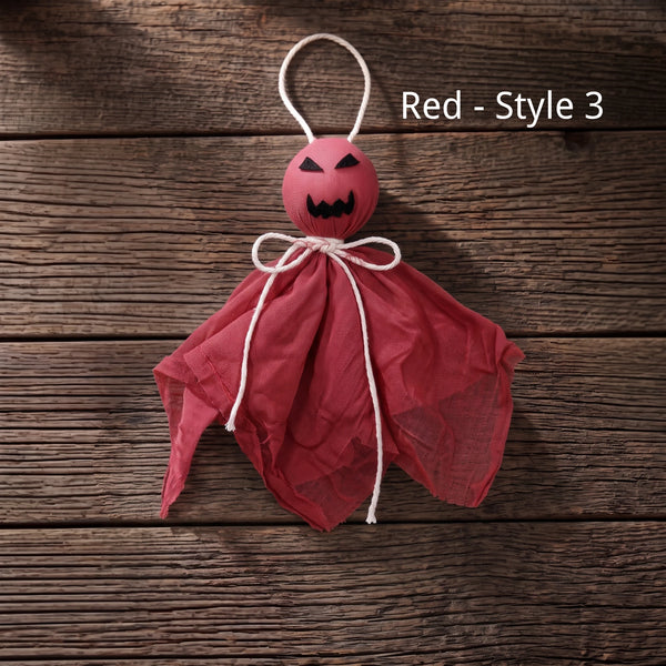 Hanging Cheesecloth Ghost Ornaments | 6.7" Floating Halloween Tree Decor
