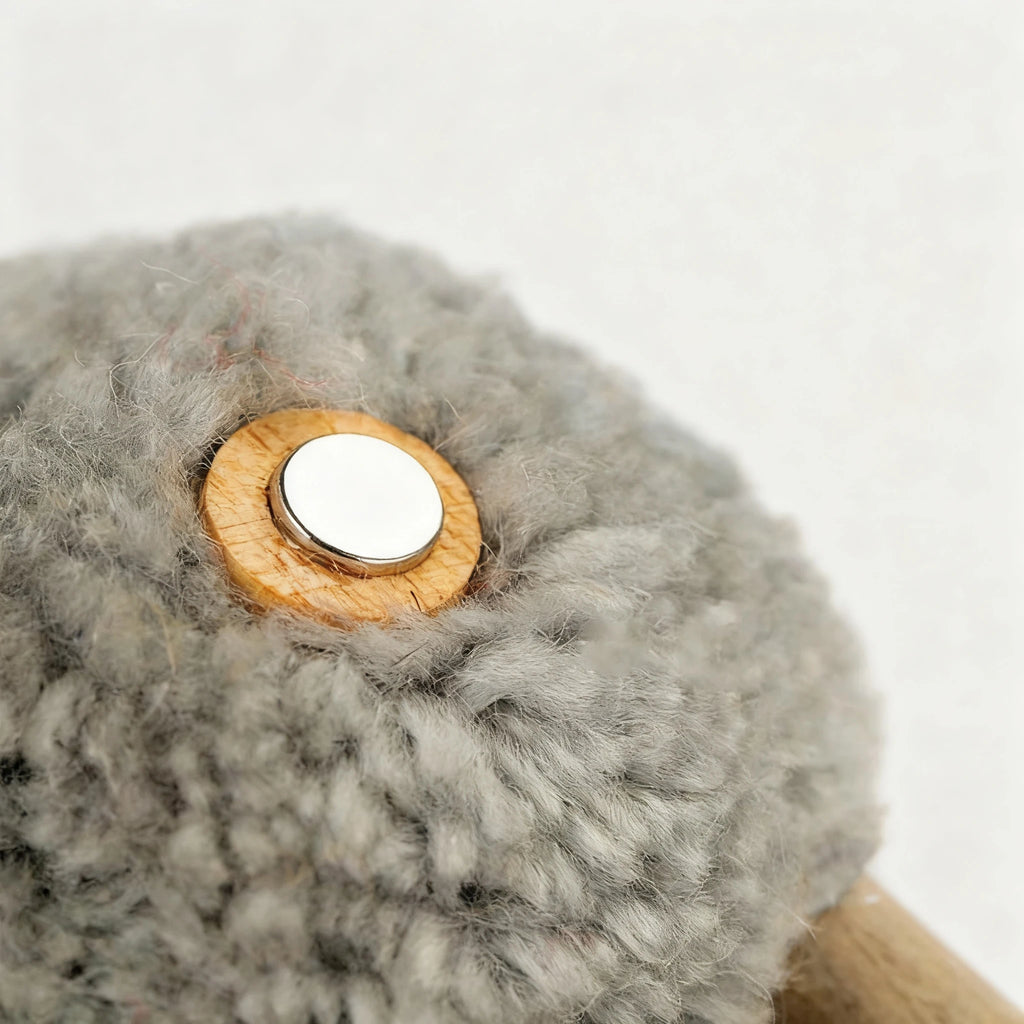 Handcrafted Wooden Animal Magnet & Car Vent Diffuser