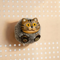 Handcrafted Wooden Animal Magnet & Car Vent Diffuser