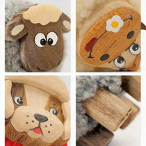 Handcrafted Wooden Animal Magnet & Car Vent Diffuser
