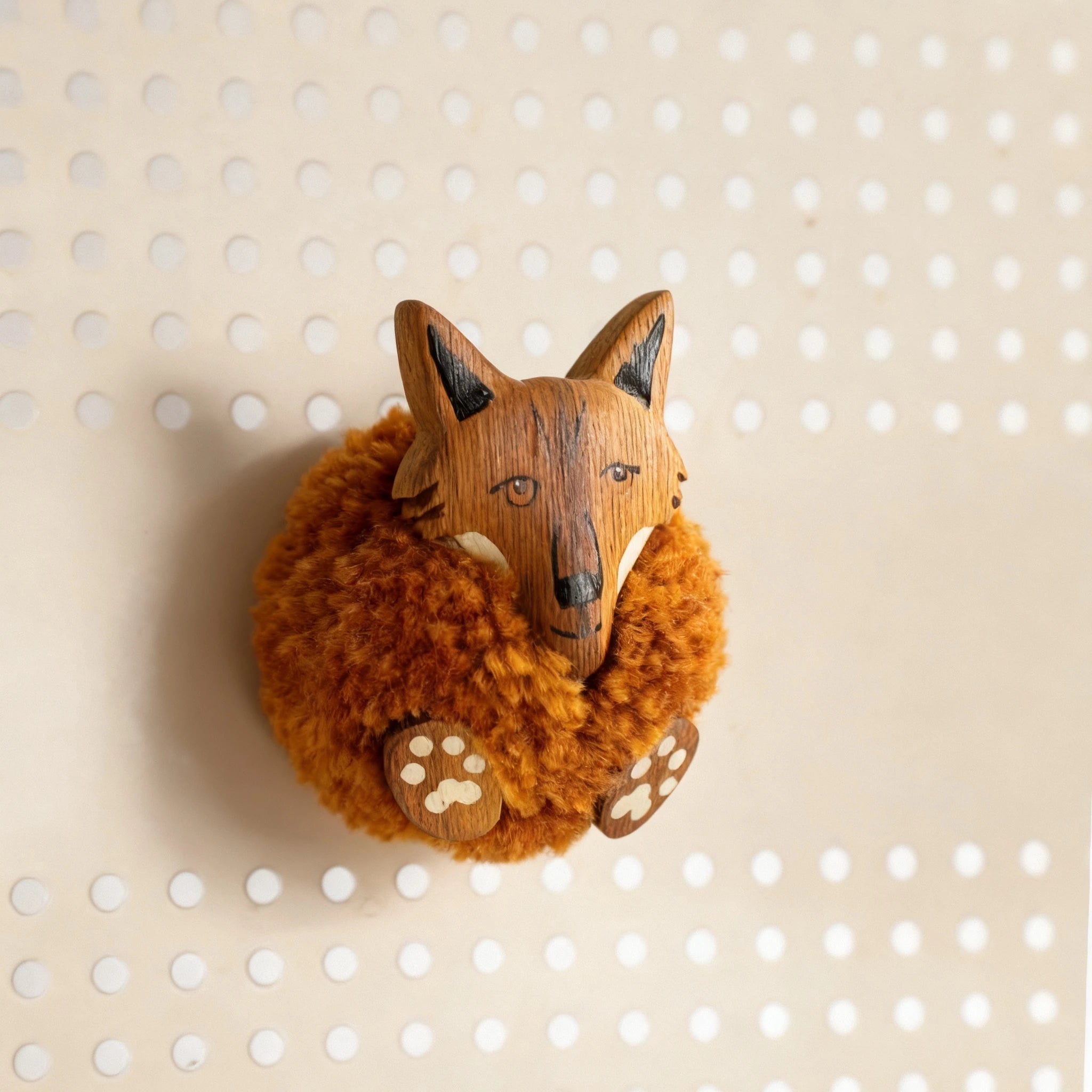 Handcrafted Wooden Animal Magnet & Car Vent Diffuser