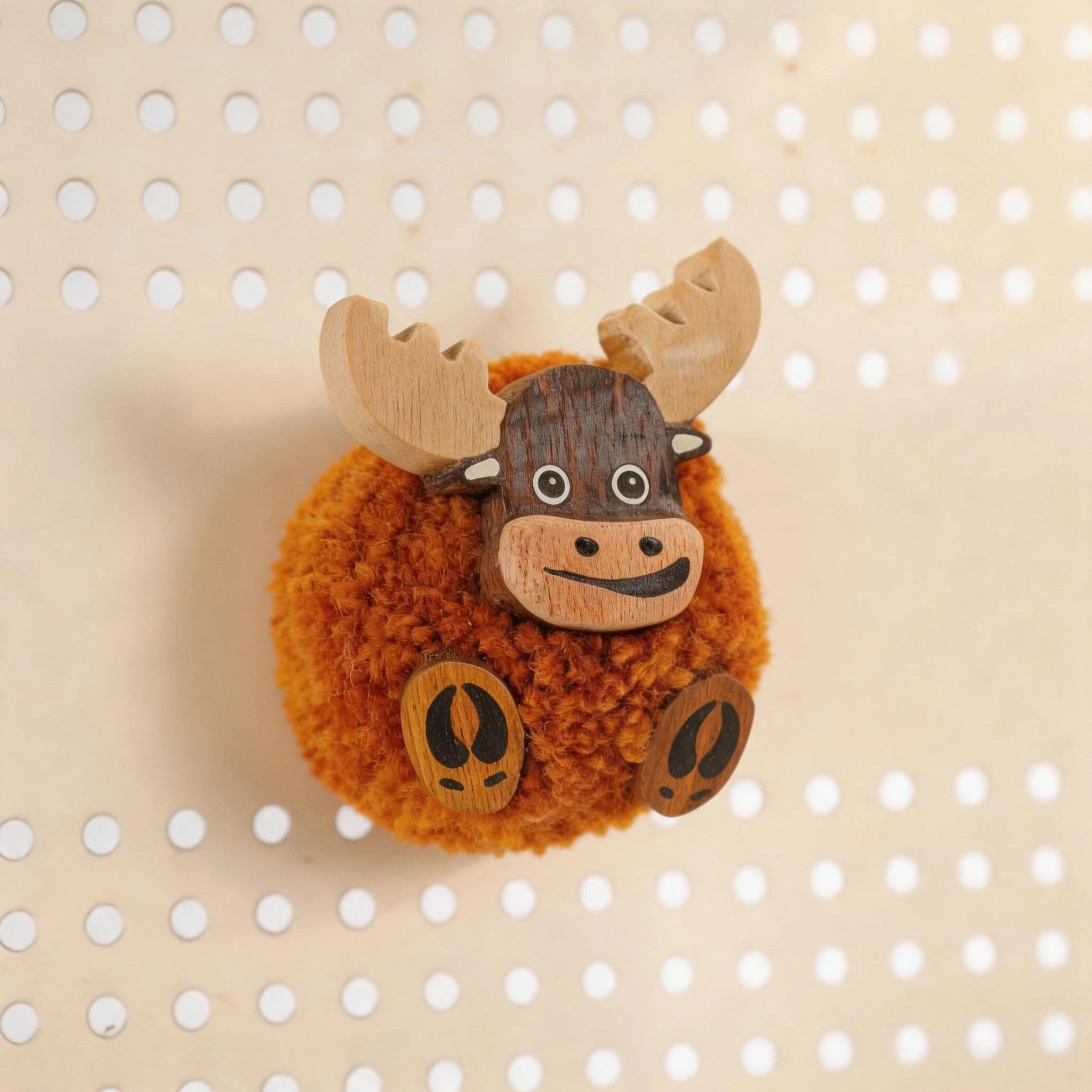 Handcrafted Wooden Animal Magnet & Car Vent Diffuser